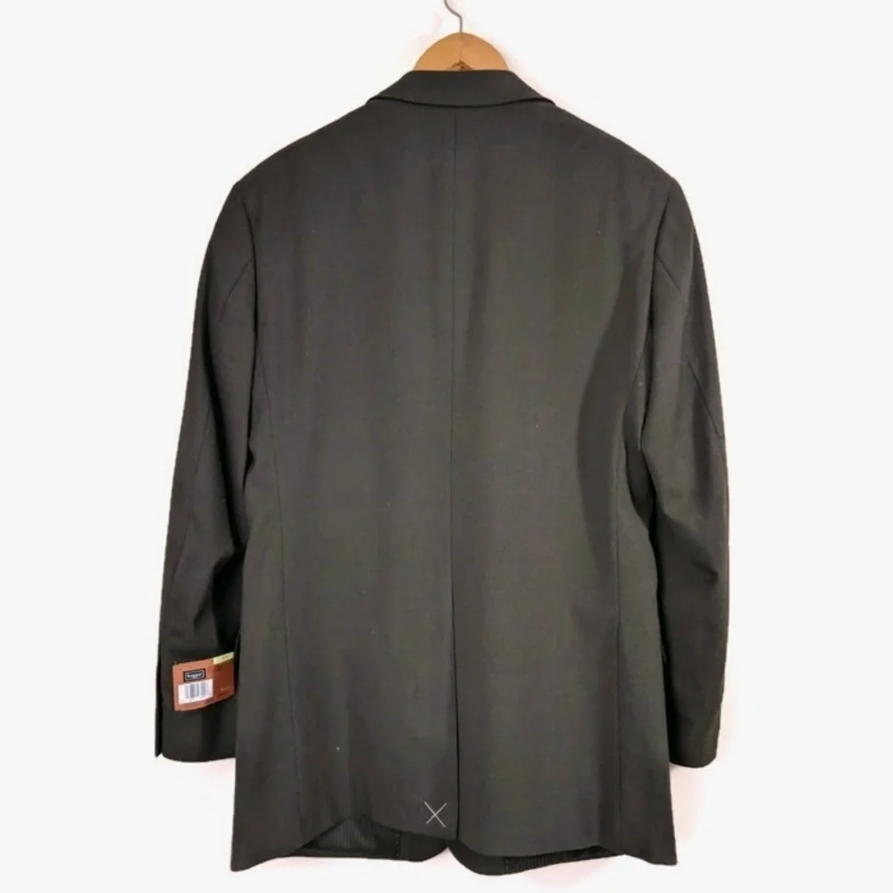 Haggar Suit Jacket Mens 38 R Brown Suit Up‎ System